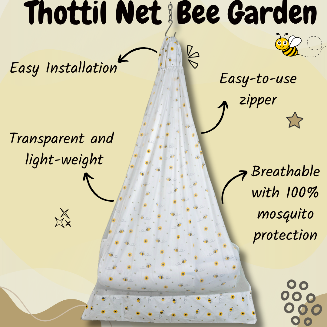 Thottil Mosquito Net - Bee Garden