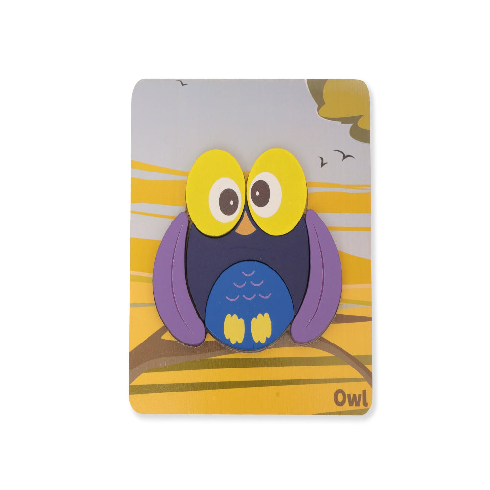 Open Ended Toddler's First 6 In 1 Puzzle - Animals-Puzzles-Open Ended-Toycra