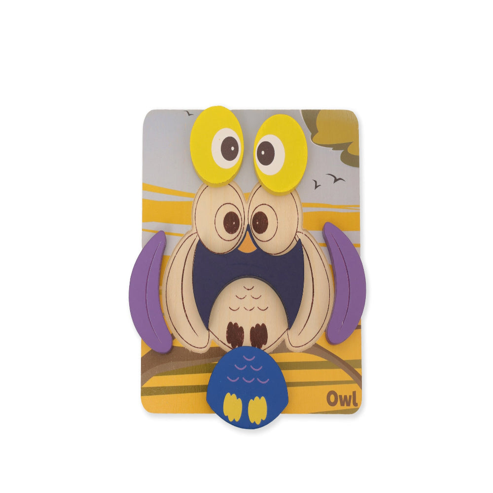 Open Ended Toddler's First 6 In 1 Puzzle - Animals-Puzzles-Open Ended-Toycra