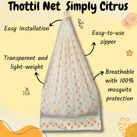 Thottil Mosquito Net - Simply Citrus
