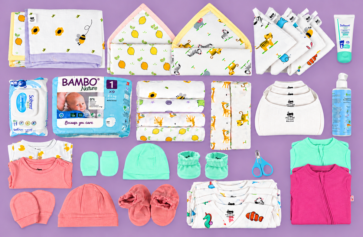 Hospital Bag For Baby - Mega Combo
