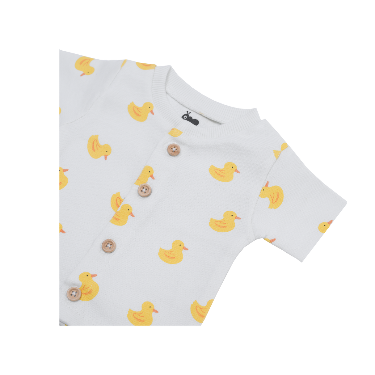 Fleece Cotton Baby Boy & Girls Sweater | Cardigan - Duckling