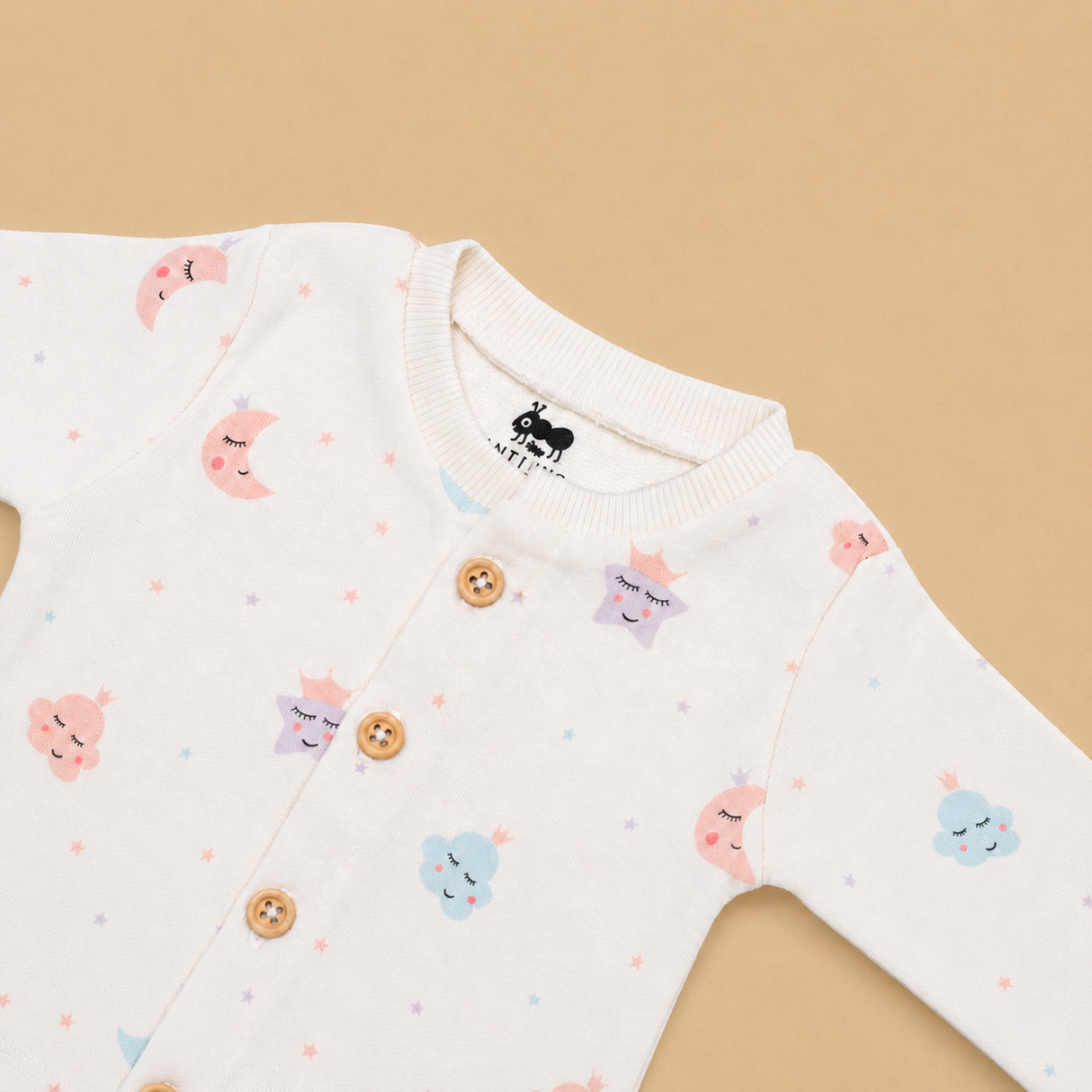 Fleece Cotton Baby Boy & Girls Sweater | Cardigan - Twinkle Cloud