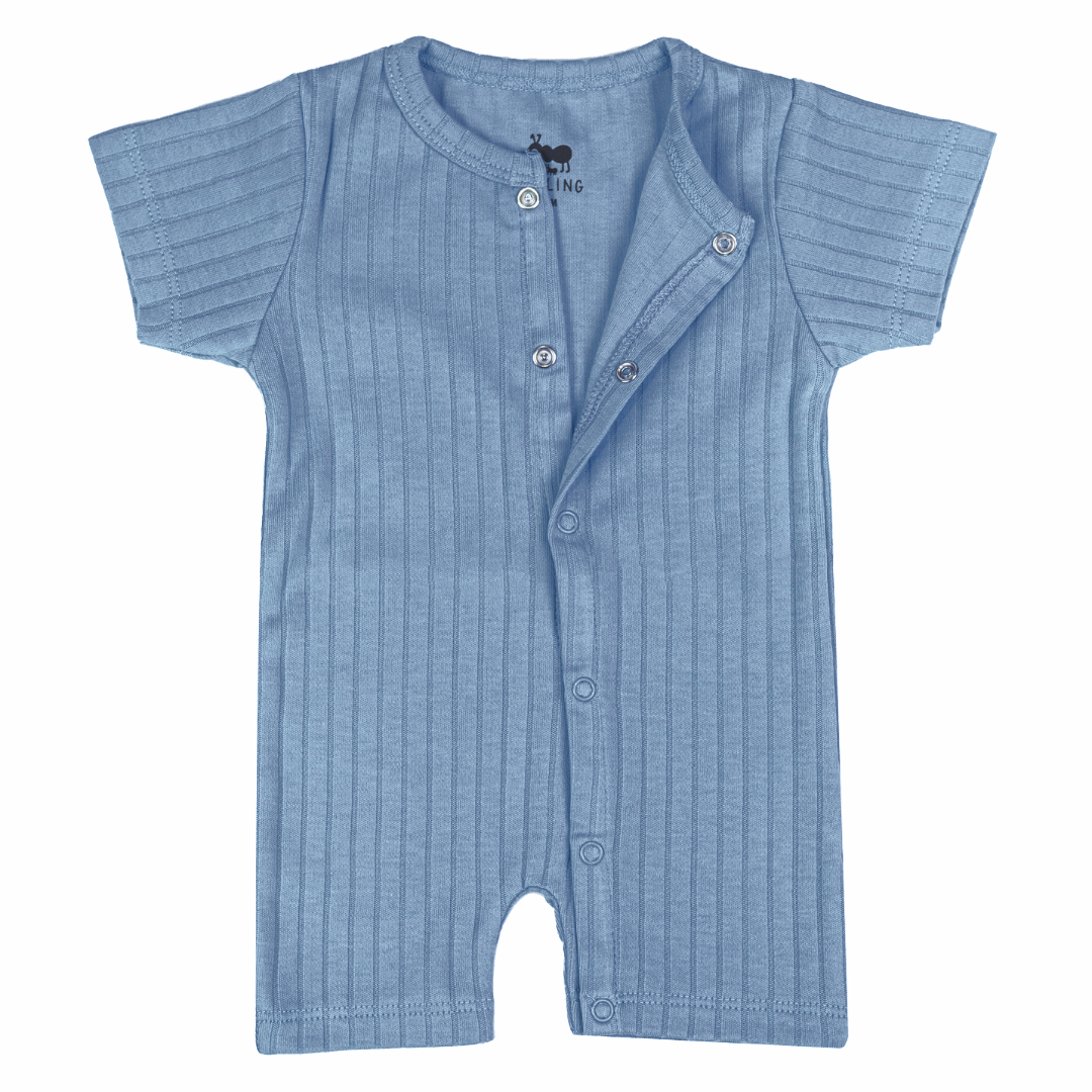 Premium Short-Sleeved Baby Bodysuit - Breeze