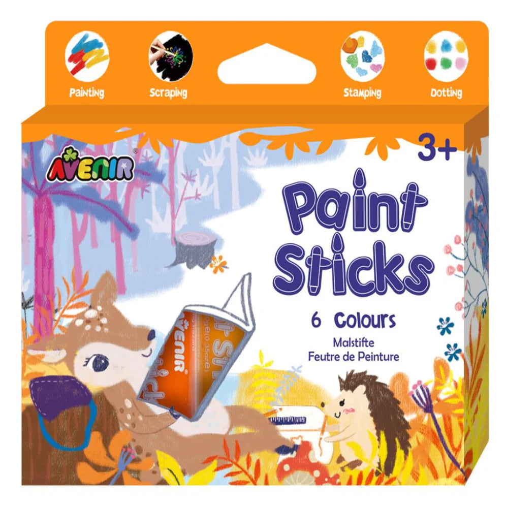Avenir Paint Sticks - 6 Colors