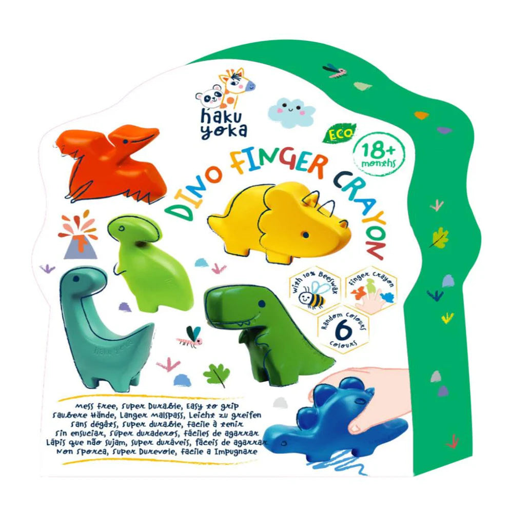 Avenir Shaped Finger Crayon- 6 Color