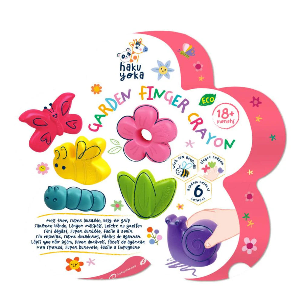 Avenir Shaped Finger Crayon- 6 Color