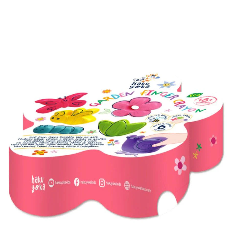 Avenir Shaped Finger Crayon- 6 Color