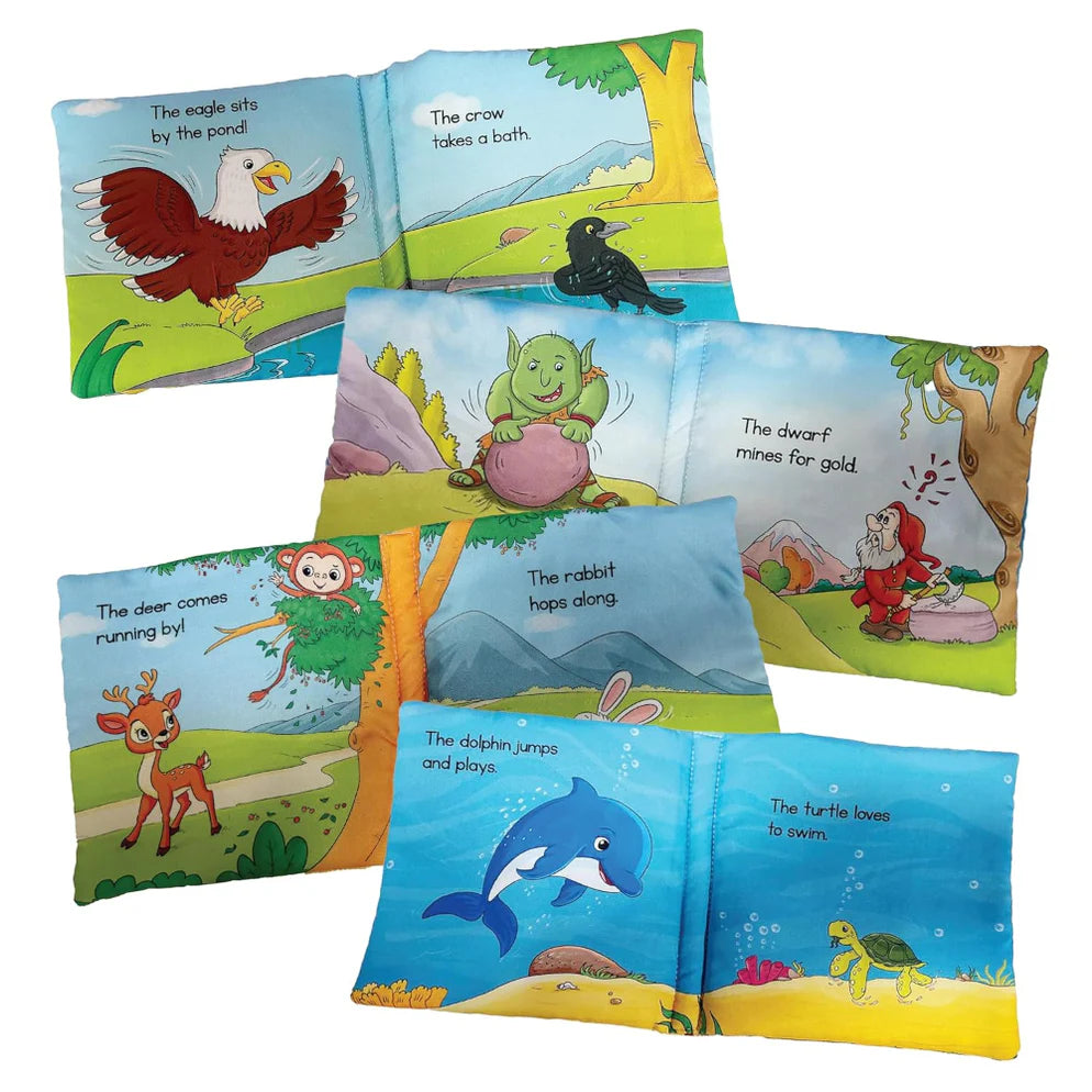 Baby's First Cloth Books (Set Of 4 Books)