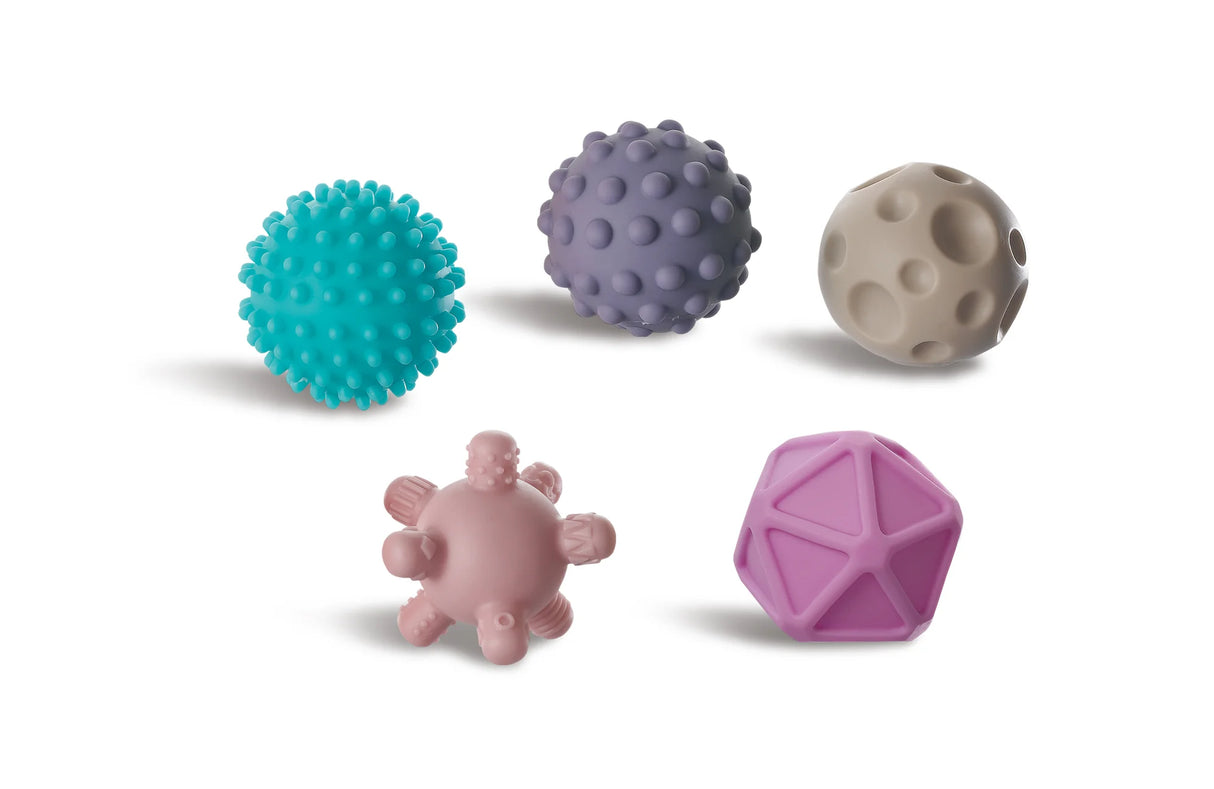 Baby's First Soft Sensory Toy Set -Blocks, Balls & Stacker (23 Pieces)