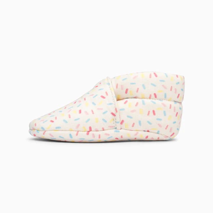 Sprinkles Cotton Baby Shoe - Off White