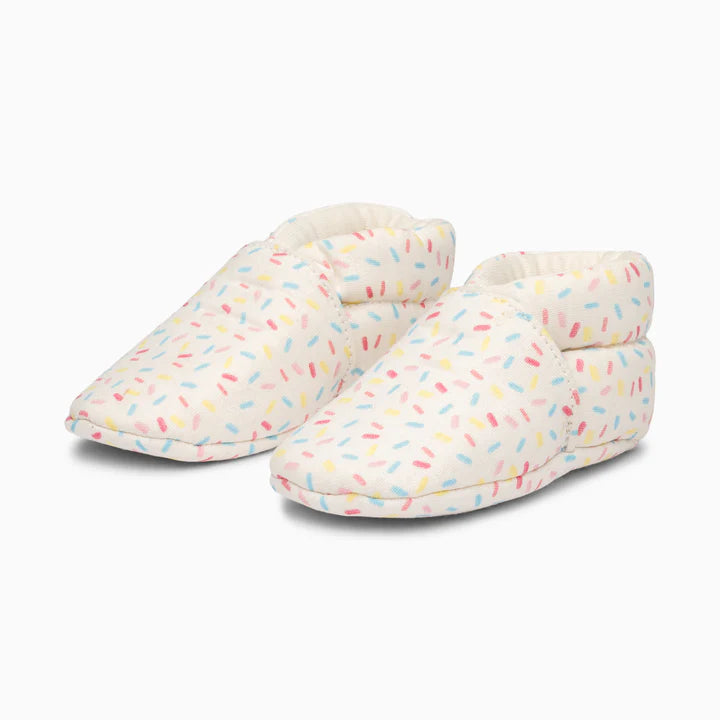 Sprinkles Cotton Baby Shoe - Off White