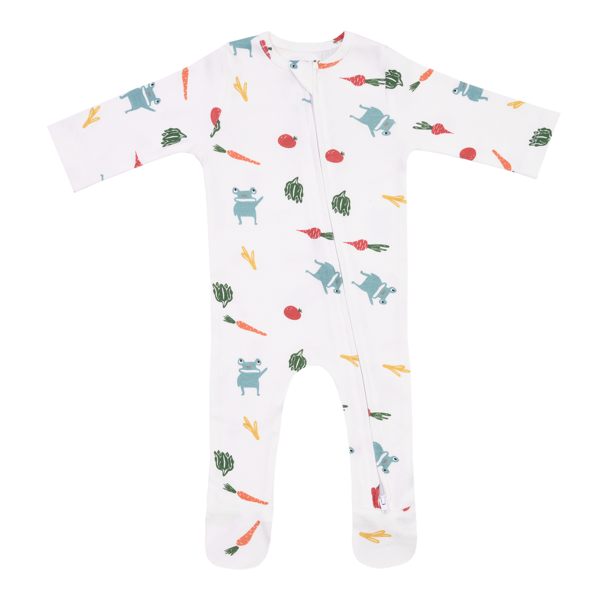 Footed Rompers - Yummy Tummy