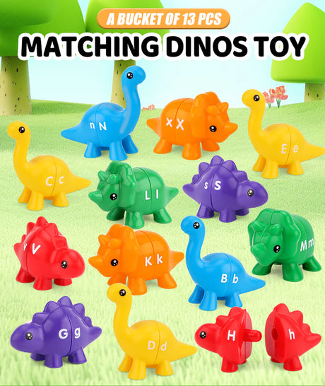 Dino Wise Montessori Alphabet Explorer Set (26 Pcs)