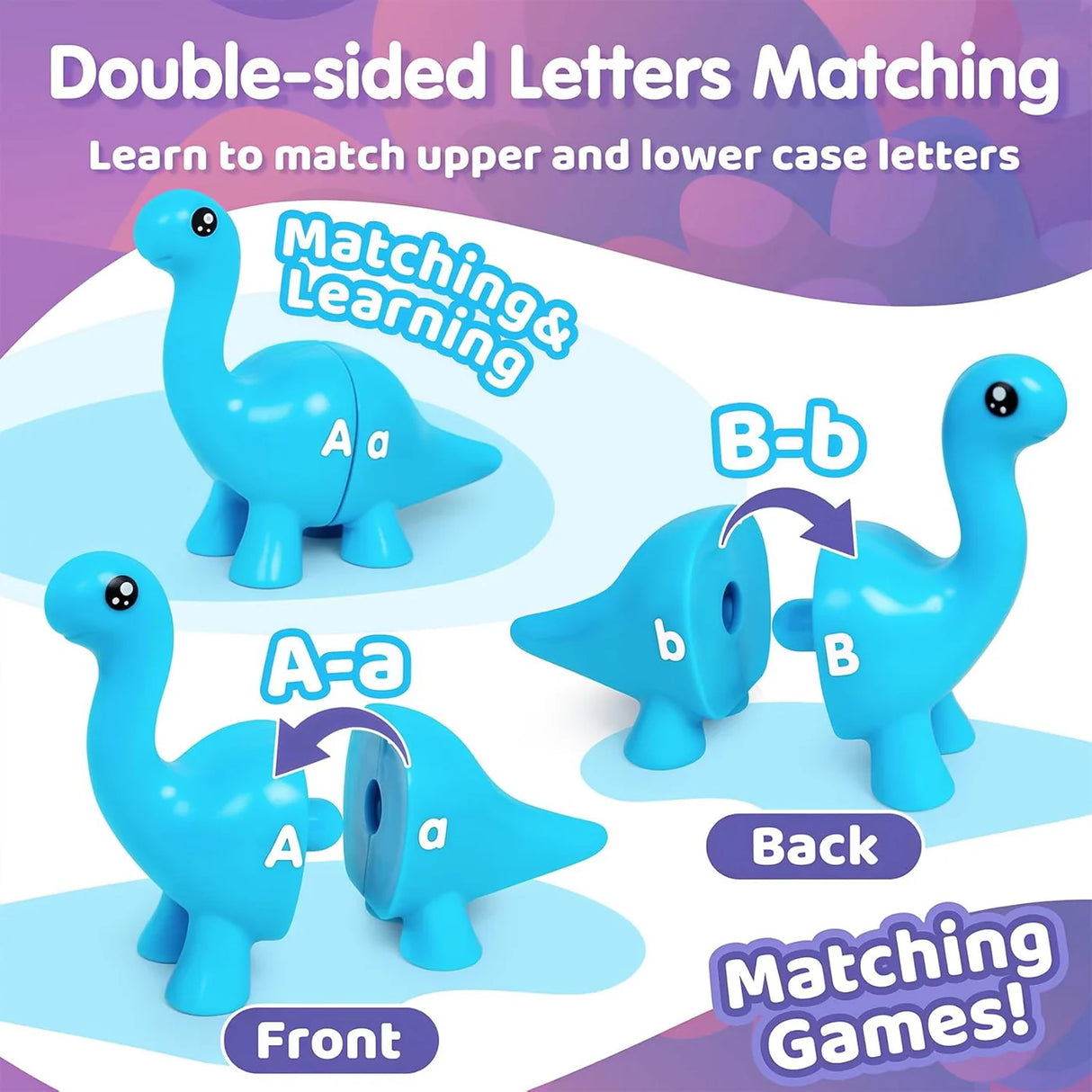 Dino Wise Montessori Alphabet Explorer Set (26 Pcs)