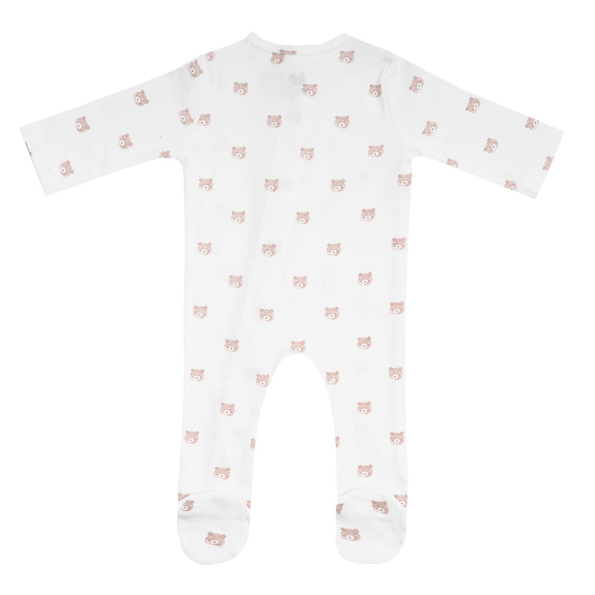 Footed Rompers -Teddy