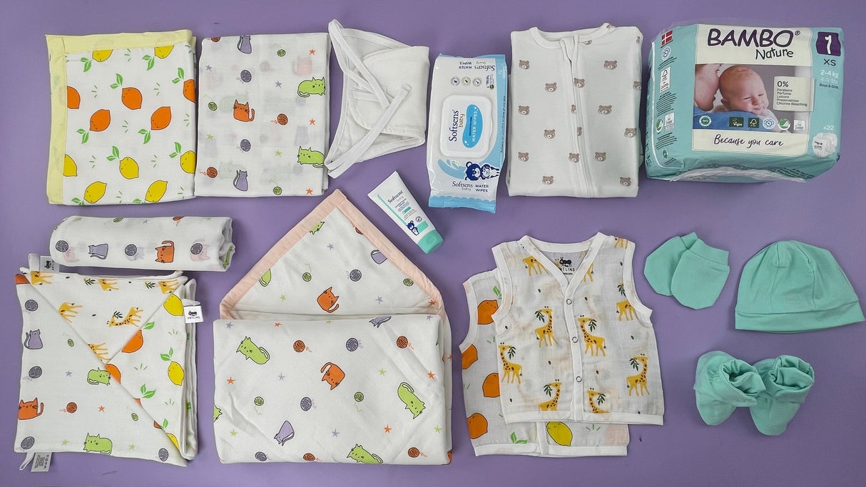 Hospital Bag For Baby - Mini Combo