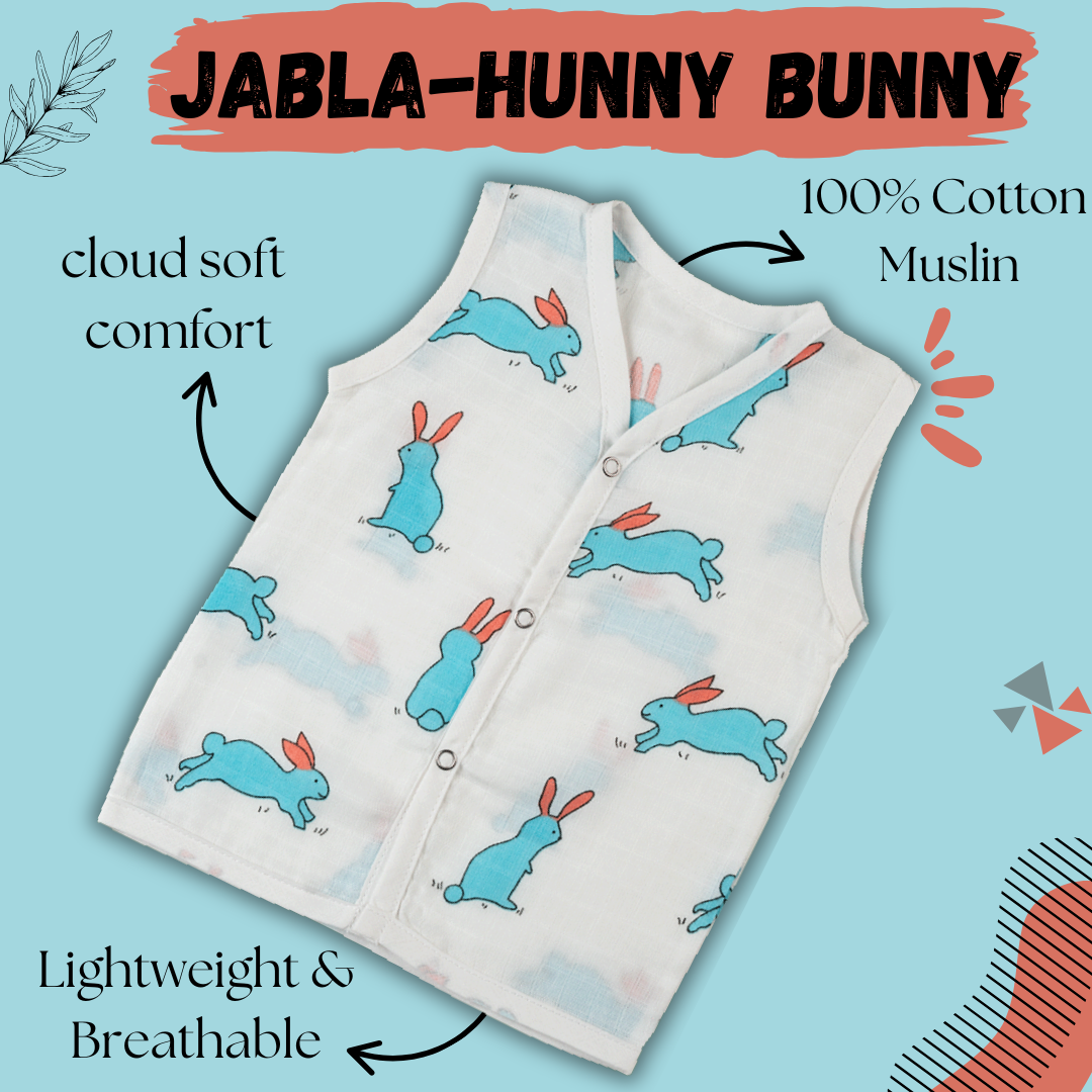 Muslin Jabla - Hunny Bunny