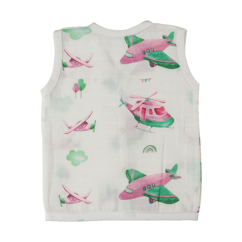 Premium Muslin Jabla - Over The Sky