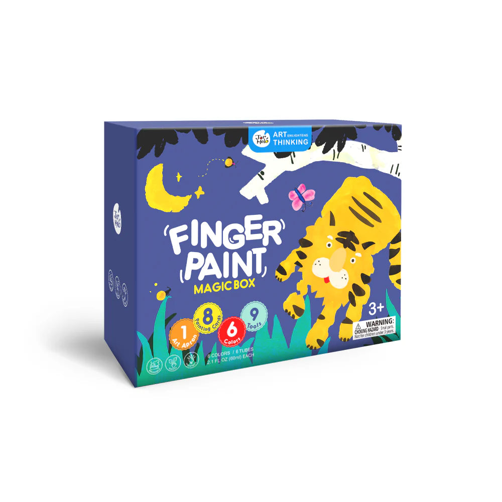 Jar Melo Finger Paint Magic Box