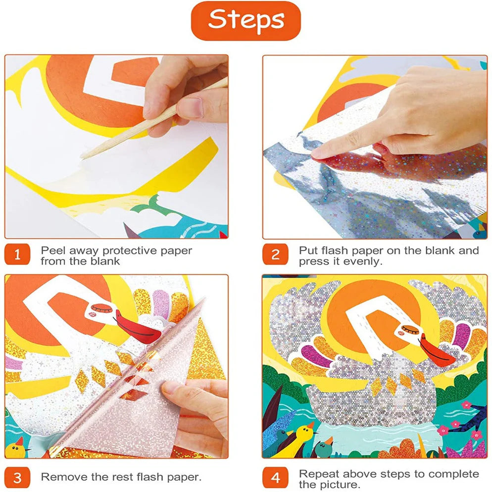 Jar Melo Flash Stickers -The Ugly Duckling