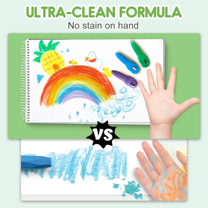 Jar Melo Key Crayon - 12 Colors