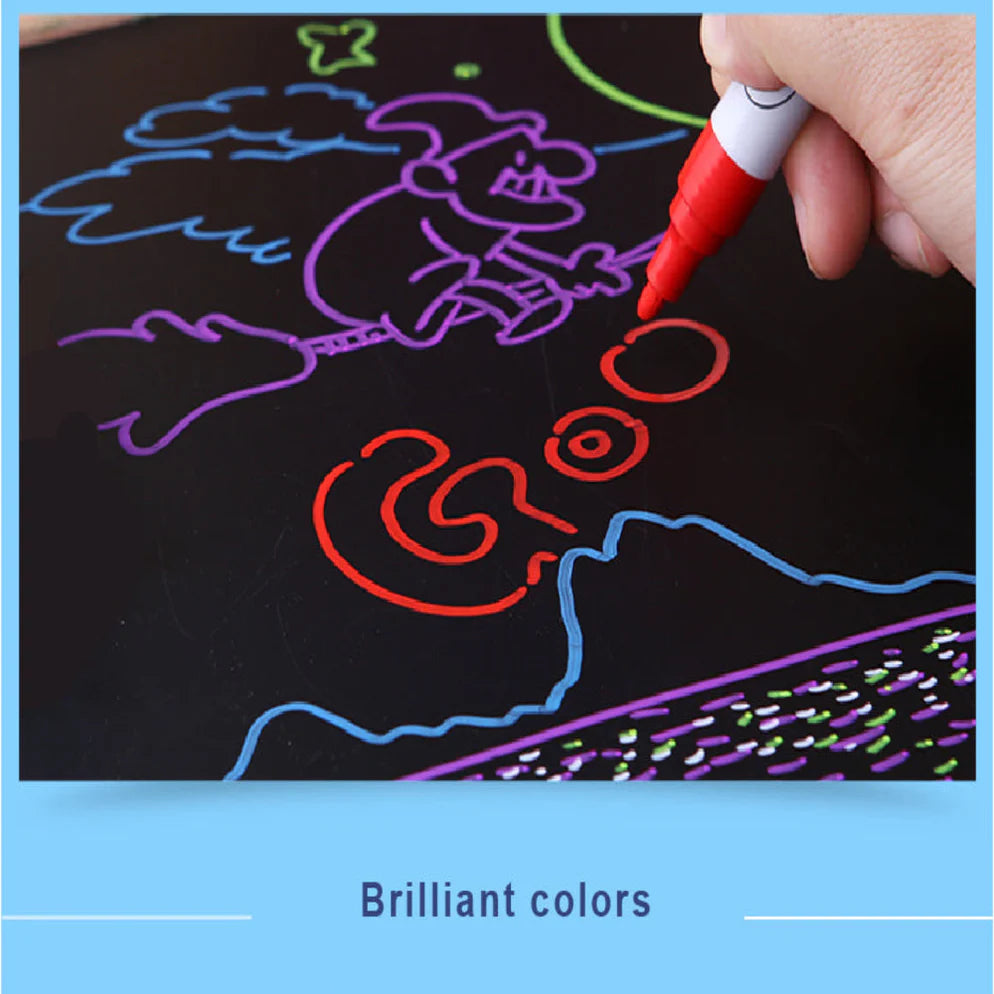 Jar Melo Liquid Chalk Markers -6 Colors