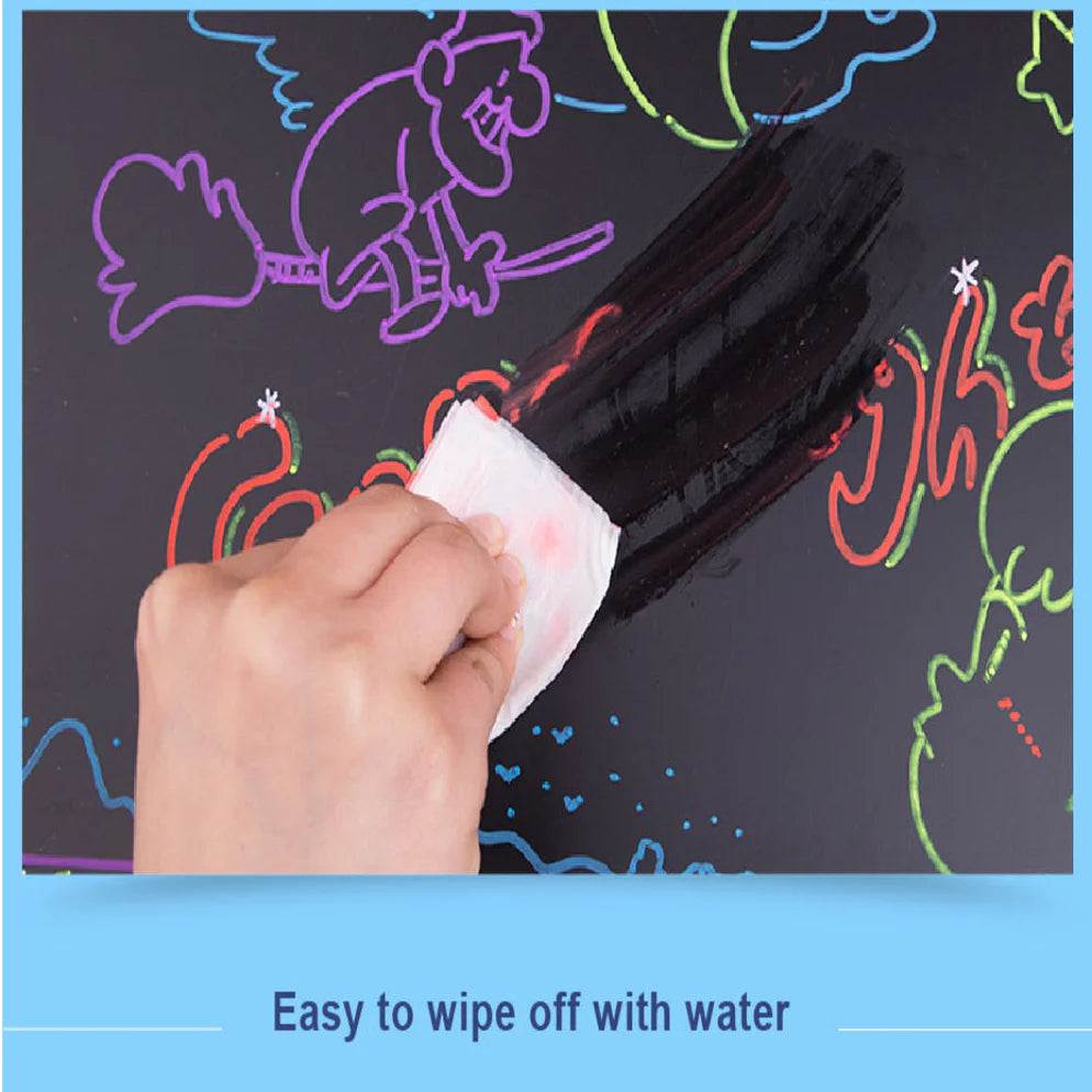 Jar Melo Liquid Chalk Markers -6 Colors