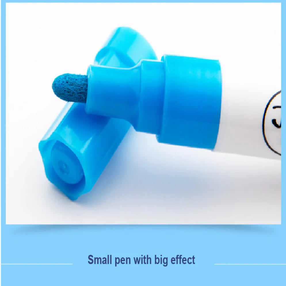 Jar Melo Liquid Chalk Markers -6 Colors