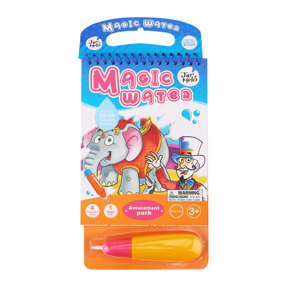 Jar Melo Magic Water Coloring Pad - Amusement Park