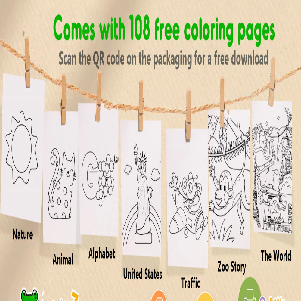 Jar Melo Ultra Silky Washable Crayons