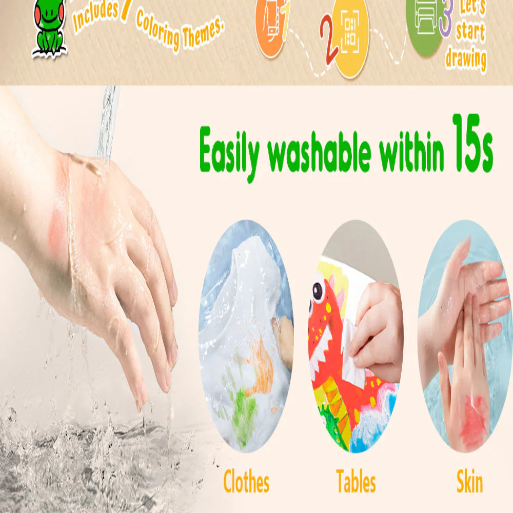 Jar Melo Ultra Silky Washable Crayons