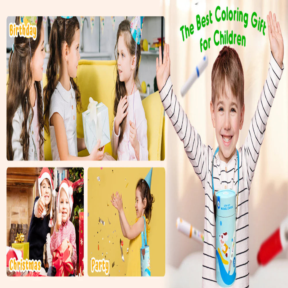 Jar Melo Ultra Silky Washable Crayons