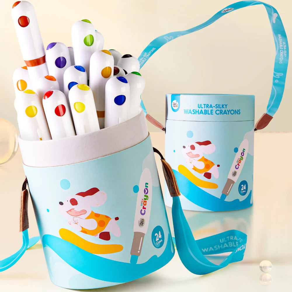 Jar Melo Ultra Silky Washable Crayons