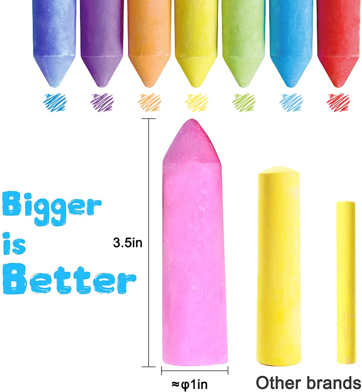 Jar Melo Washable Chalks Set of 15 Colors