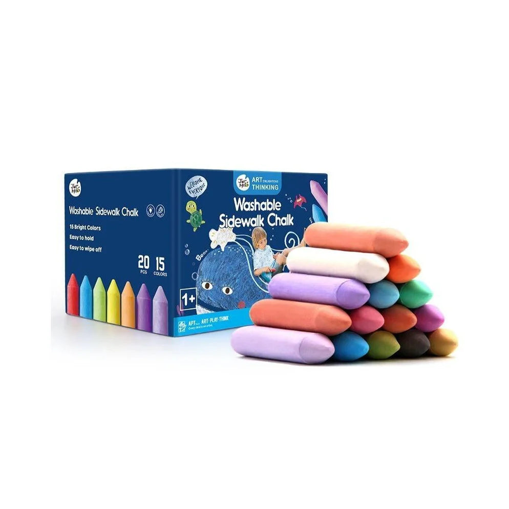 Jar Melo Washable Chalks Set of 15 Colors