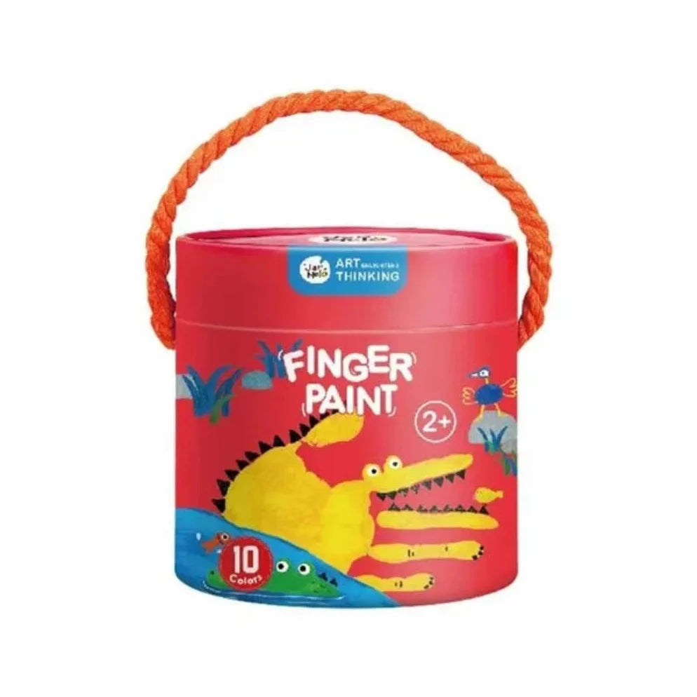 Jar Melo Washable Finger Paint Colors Set