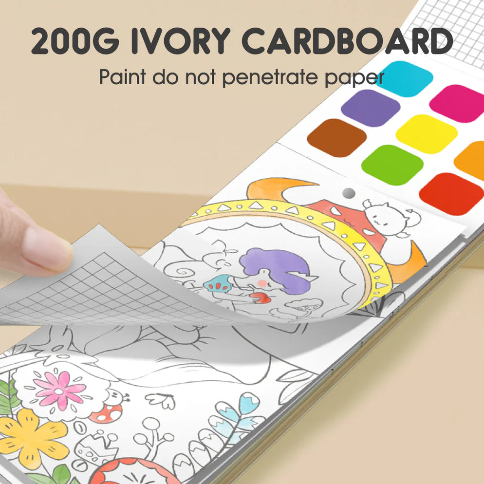 Jar Melo Watercolor Painting Book