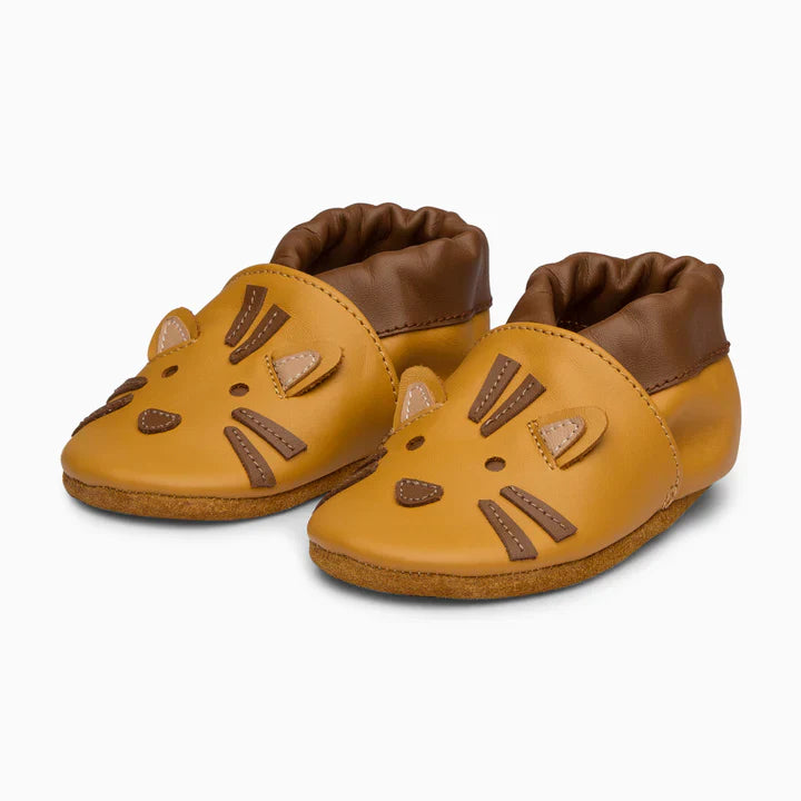 King Leather Baby Shoe - Brown