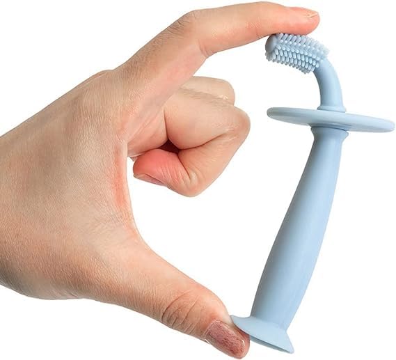 360 Degree Silicone Training Toothbrush for Kids/Babies/Toddlers