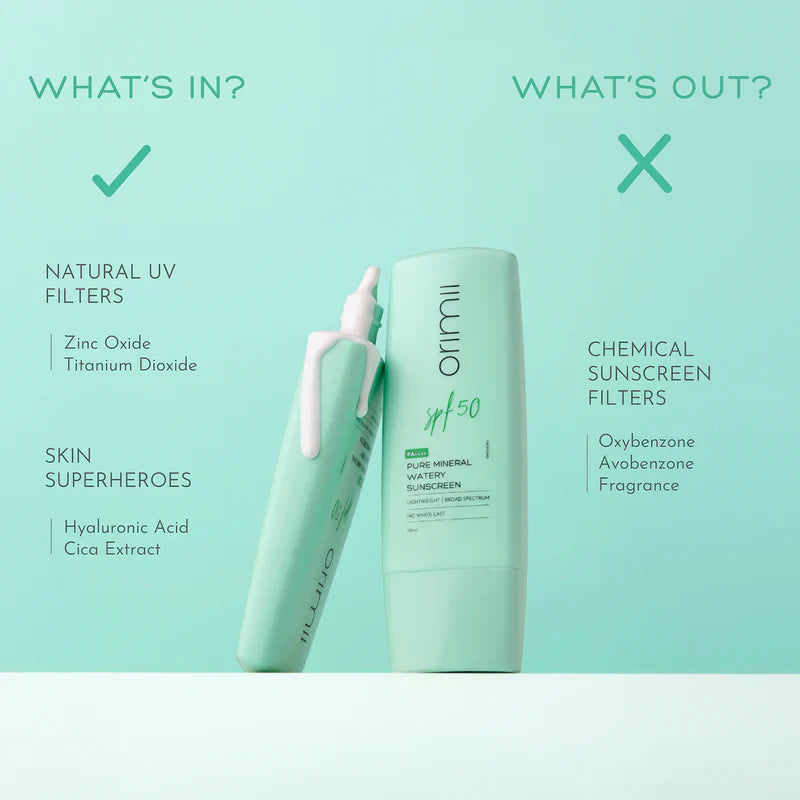 Pure Mineral Watery Sunscreen SPF 50+