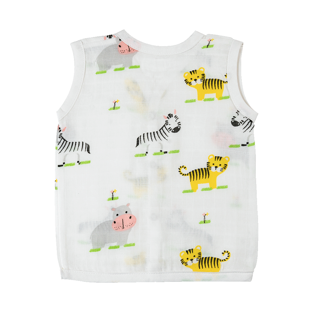 Muslin Jabla - Baby Animals