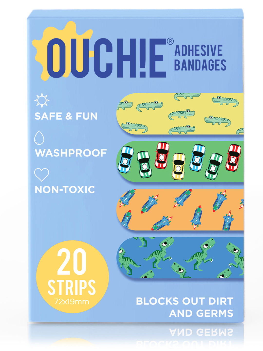 Ouchie Adhesive Bandages