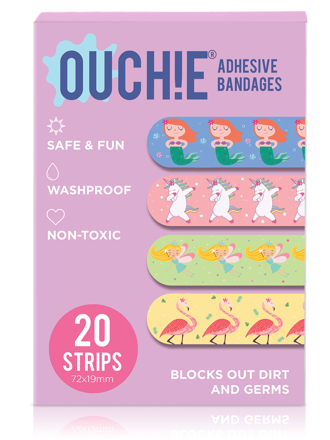 Ouchie Adhesive Bandages