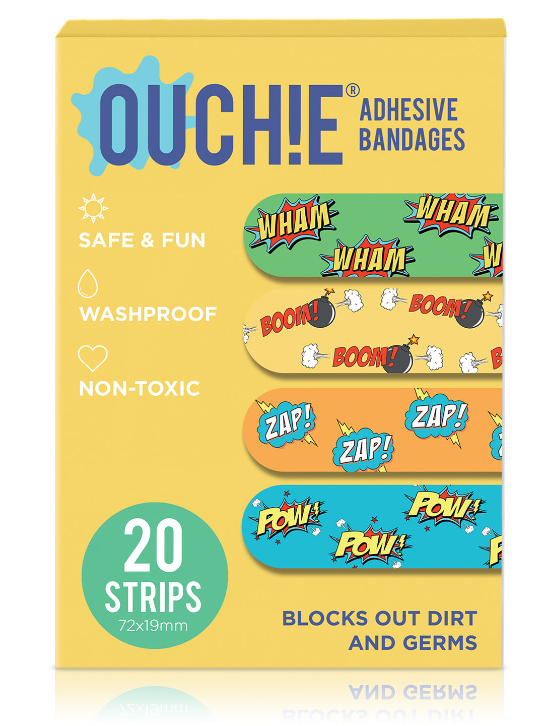Ouchie Adhesive Bandages