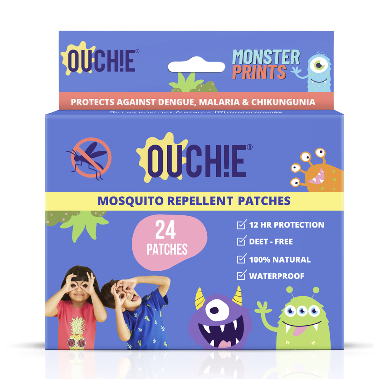 Ouchie Mosquito Repellent Patches