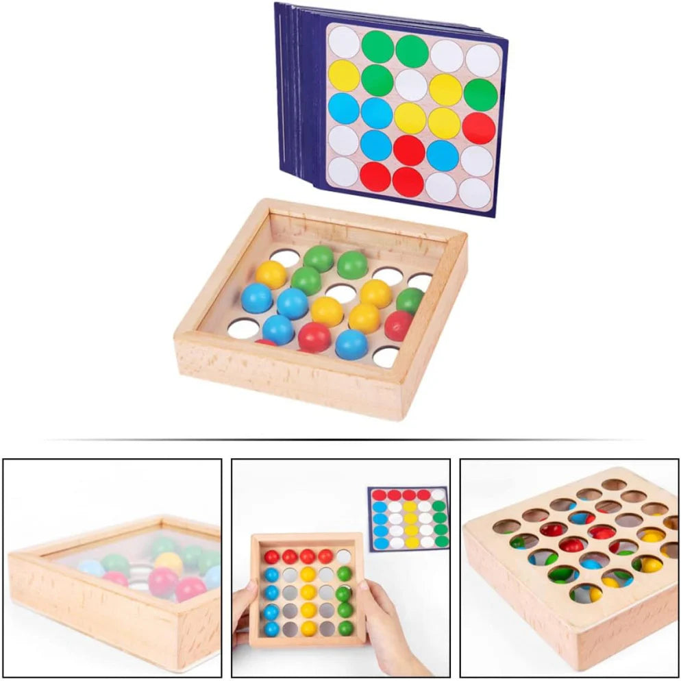 Open Ended Finger Beads Sorting Game