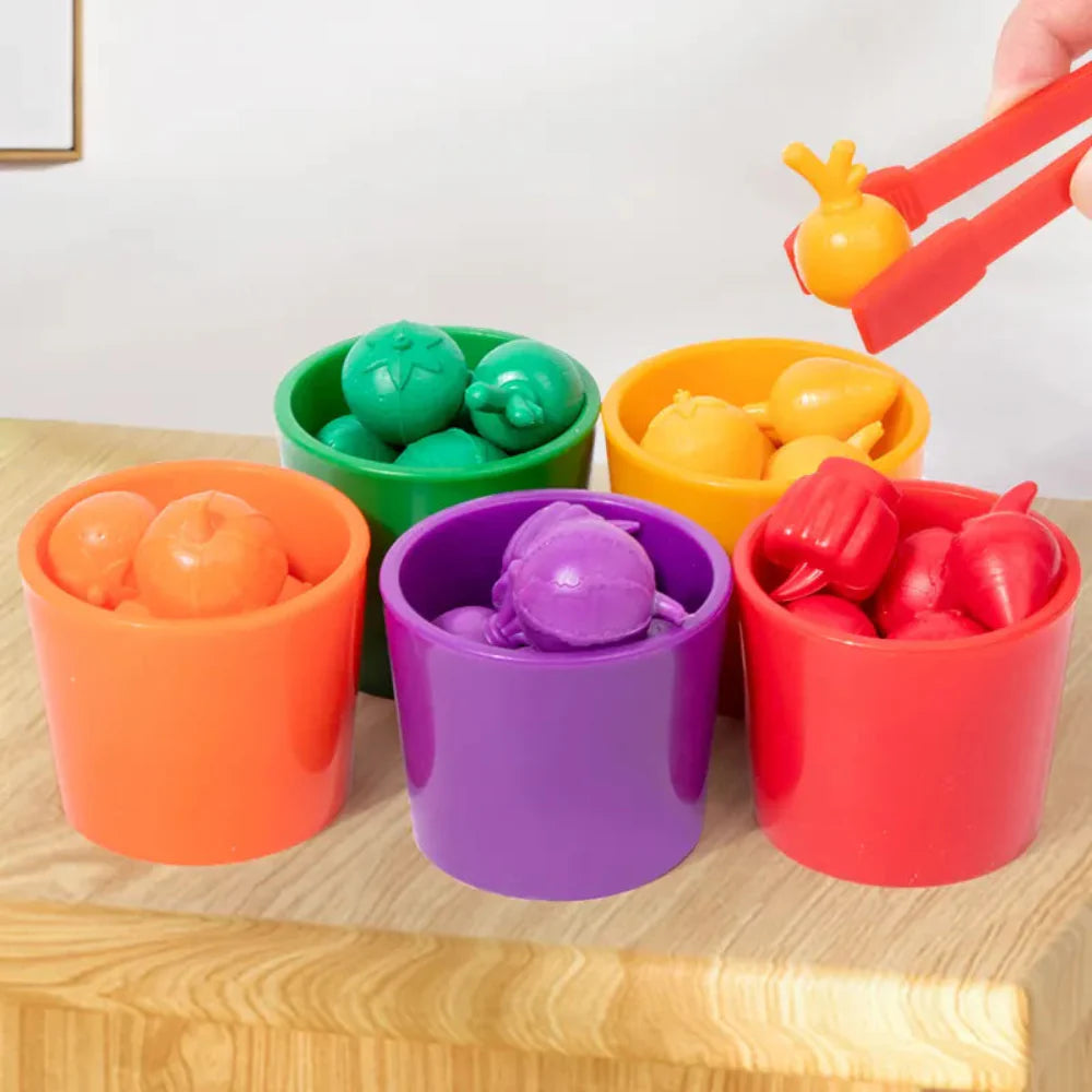 Open Ended Fruit Sorting Cups