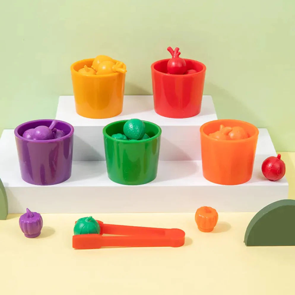 Open Ended Fruit Sorting Cups
