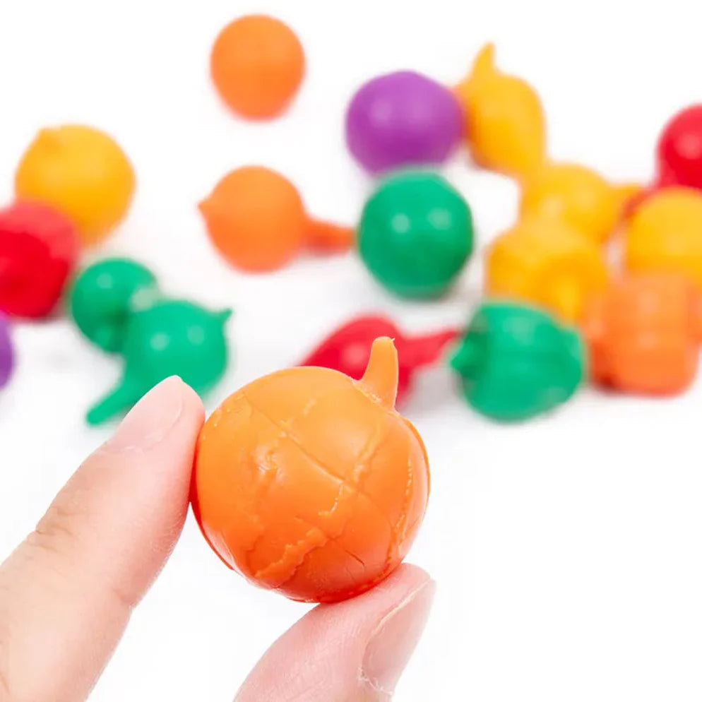 Open Ended Fruit Sorting Cups